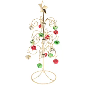 Kerstdecoraties Tree Christmas Trees Iron tafelblad Decor Artificial Mini Desktop Adornment ornamenten Tafel Holiday Small Party