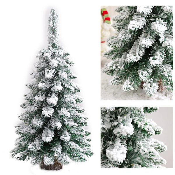 Adornos navideños para árbol, pino pequeño Artificial en miniatura, adornos de mesa, decoración navideña, año 2024