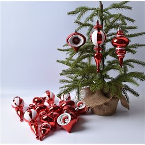 Kerstdecoraties boom Speciale gevormde kalebas uienbal druppelaar thuisballen ornamenten 220912