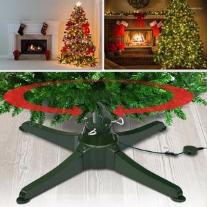 Décorations de noël, Base de support d'arbre, support rotatif électrique utile à 360 degrés, arbres artificiels pour la maison