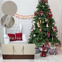 Kerstdecoraties Boomopslagtas kan cadeau ritszakken opslaan voor beddengoedkastboxen