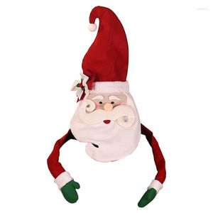 Kerstdecoraties Tree Topper duurzame en grappige topdecoratie schattige sneeuwpop of kerstman voor thuisornament