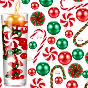 Décorations de Noël Vase de remplissage Perle pour - Candyland Perles Gels d'eau Perles Bougies flottantes Home Table Party Decor 221109