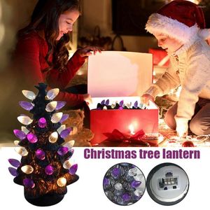 Kerstdecoraties Xmas Tree Lights Desktop Craft Festival Party Props Holiday Supplies for Dressing Table Countertop open haard