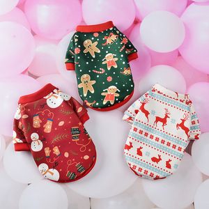 Vêtements de noël pour chiens, fournitures pour animaux de compagnie, pull, Teddy, vêtements de printemps et d'été pour petits chiens et chats