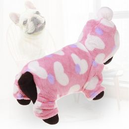 Christmas wapire imprimement animal de compagnie de pyjamas pour chats pour chats gotas mascotas costume de chiot hivern