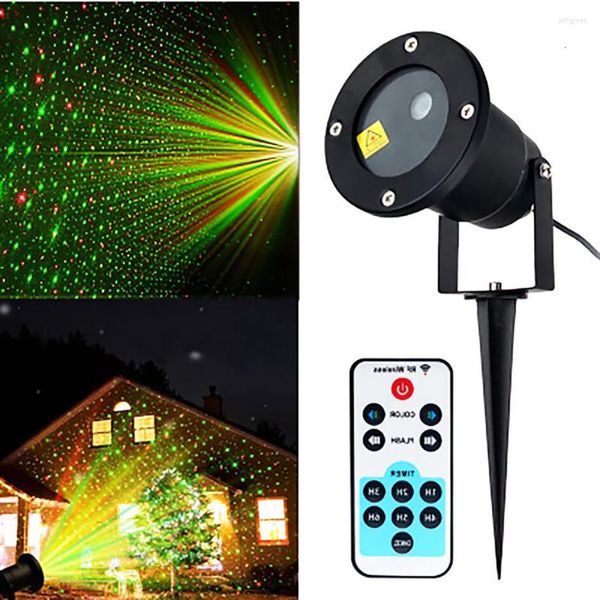 Projecteur de lumière Laser féerique de noël, ciel mobile, étoile, douche, jardin extérieur, arrière-cour, Patio, paysage