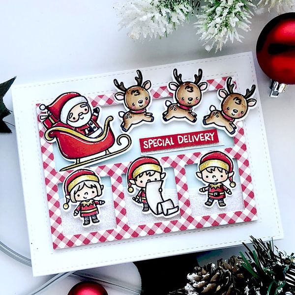 Tampon de set de Noël et coupe en métal meurt le bricolage de bricolage pour photo album décoratif silicone clairs timbres 2019 hiver