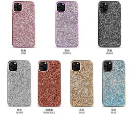 Christmas Gift Bling Diamond Phone Case voor iPhone 12 Pro Max XR Nieuwe Glitter Galvaniseren Diamond Phone Case door DHL