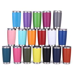 Regalo de Navidad, vasos de acero inoxidable, tazas de café, tazas a granel, vasos de 20 oz, vasos de cerveza, tazas de coche de viaje para el hogar, venta al por mayor