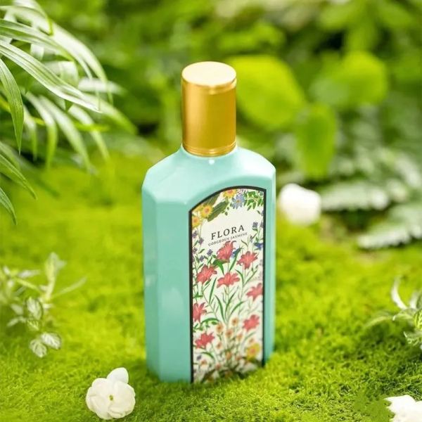 Regalos de Navidad Diseño de marca Colonia perfume de mujer flora jazmín magnífico 100 ml versión más alta Estilo clásico tiempo de larga duración