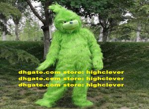 Christmas Green Devil Genius Monster The Grinch Mascot Costume Cartoon Cartoon Personnage Campagne El Pub ZZ83092165598