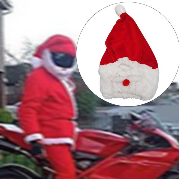 Chapeau de noël couverture de casque de moto chapeau de noël intégral pour femmes hommes CPA7038 915