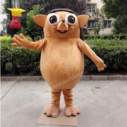 Kerst Hedgehog Mascot Costuums Hoogwaardige stripfiguur Outfit Pak Halloween Outdoor Theme Party Volwassenen Unisex Dress