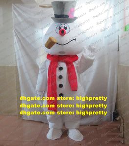 Noël le plus chaud givré bonhomme de neige neige homme mascotte Costume adulte personnage de dessin animé campagne propagande les jours fériés zx951