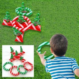 Jouet gonflable de noël, fête, jardin, piscine, jouets de lancer, embouts gonflables en PVC pour arbre de joyeux noël P135