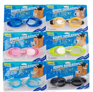 Bril nieuwe anti-klop zwemmen met neusclip oordoppen glazen voor ATT's en kinderen algemene platte zwem yy28 drop levering sporten buiten