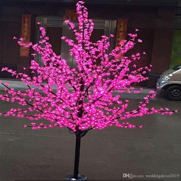 NAVIDAD LED CHERRY BLOSSOM Tree Light 1.5m 1.2m Luces de árboles Luces de hadas Lighting Outdoor Iluminación para fiestas Deco de bodas