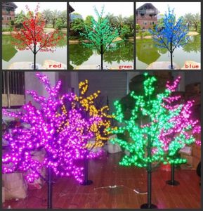 Kerst LED Cherry Blossom Tree Light 480PCS LED -lampen 15m Hoogte 110220V 7 kleuren voor Option Rainproof Outdoor Usage307054444