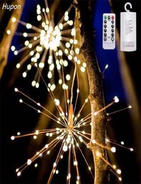 Christmas LED suspendu Starburst String Lights 100200 LEDS Firework Fairy Garland Lights Christmas Outdoor for Party Home Decor 202887127