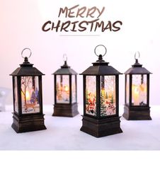LED LED de Navidad Pequeña lámpara de aceite portátil Luz comercial Compensador Ventajero Restaurante decoraciones de interiores Lámparas de llamas Decoración Supli5862525