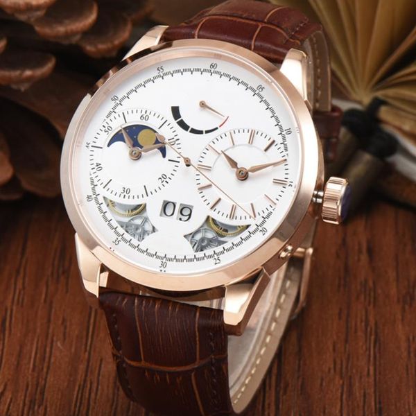 Navidad para hombre diseñador 42 mm reloj de alta calidad utop almacenamiento de energía mecánica luz nocturna impermeable cristal de zafiro reloj de moda de lujo Montres de luxe Luxusuhr