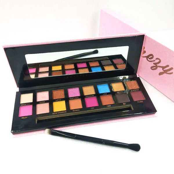 Noël Nouveau Amrezy Fard À Paupières Palette De Maquillage 16 Couleurs Édition Limitée Pressé Ombre À Paupières Pigment Soulignant Poudre Cosmétiques Bateau Libre