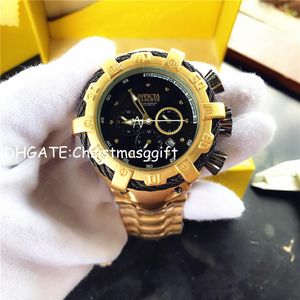 Navidad Nueva marca 5 DZ Relojes para hombre Reloj de pulsera de acero inoxidable de zafiro de lujo Reloj de cuarzo de regalo para hombre Supremacy Full Function276o