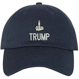 Sombreros de fiesta de Navidad Fuk Trump Gorra de béisbol Anti Trump Cap 2024 0204