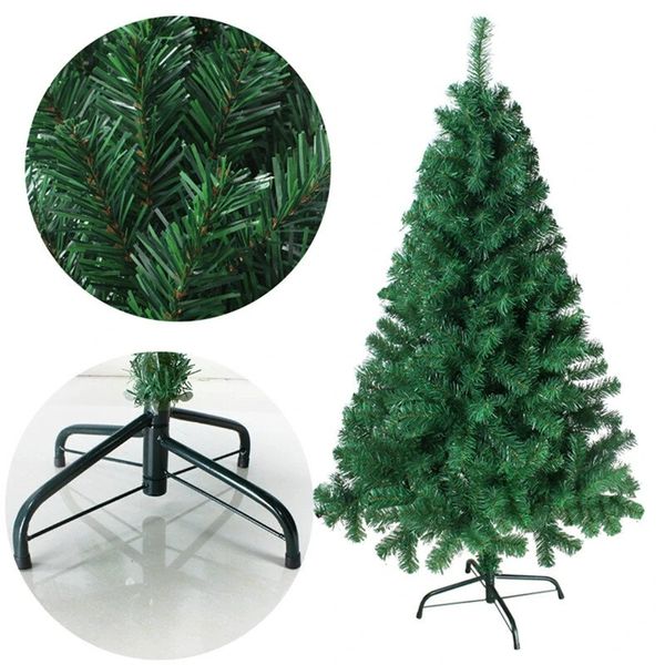 Arbre multicolore de décoration de maison de fête de noël avec pieds en fer, jouets d'ornement, cadeau pour enfants