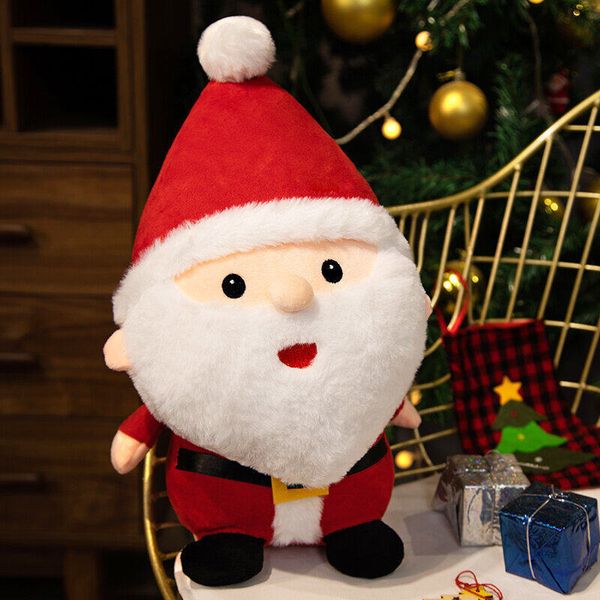 Fête de Noël en peluche mignon petit cerf poupée Saint Valentin décorations de Noël poupées oreiller doux animaux en peluche cadeau pour les enfants en gros gratuit DHL / UPS