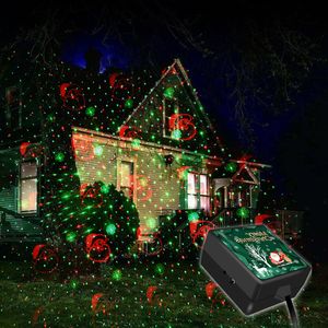 Patrón navideño Proyector Lámpara Efectos LED Techo del coche Estrella Luz Interior LED Estrellado Láser Atmósfera USB Auto Decoración Noche Decoración del hogar Luces