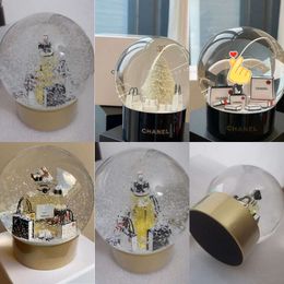 Perfume de Noël Snow Globe Bottle Classics Golden Chanells Gift Birthday Classic avec boîte pour Special VIP Popular Chanells Crystal Ball Valentin Day Gift