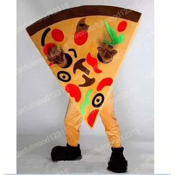 Costumes de mascotte de pizza de Noël