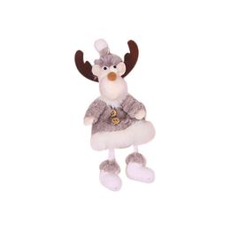 Peluche de noël, bonhomme de neige, ours, poupées ange, ornements d'arbre de noël, décorations pour la maison, cadeau du nouvel an