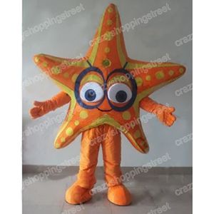 Kerstster vis mascotte kostuum hoge kwaliteit stripfiguur outfits halloween carnaval jurk past volwassen grootte verjaardagsfeestje outdoor outfit