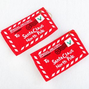 Suministros de Navidad Decoraciones para árboles de Navidad Los sobres no tejidos de Navidad pueden contener bolsas de tarjetas de Navidad de dulces