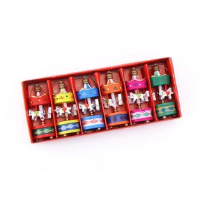 Jouet de Noël Noël décoratif en bois Mini carrousel pendentif décoratif en bois Noël jouet préféré des enfants Festival nouvel an cadeau 231128