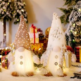 Kerst speelgoedbenodigdheden Gnome gezichtsloze pop vrolijke decoraties voor huis Cristmas ornament Xmas Navidad Natal Gifts Year 2023 220924