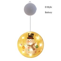 Guirlande lumineuse LED avec télécommande bonhomme de neige Père Noël - Guirlande  lumineuse suspendue - Décoration pour chambre à coucher, dortoir, fête de  Noël
