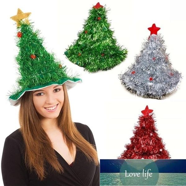 Chapeau de sapin de Noël Robe Costume Chapeau pour la fête de Noël Décorations drôles pour la maison Conception d'experts de prix d'usine Qualité Dernier style Statut d'origine