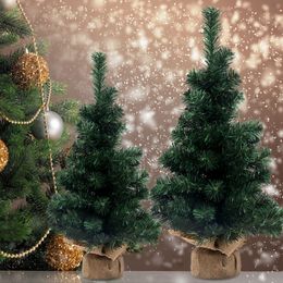 Arbre de Noël premium à charnière arbre plein arbre artificiel avec un support en métal solide arbre de Noël pour décoration intérieure de vacances