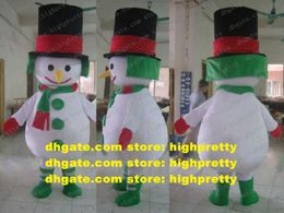 Christmas Noël Snowman Snow Man Mascot Costume Adult Cartoon Characon Promotional Articles Grand Oeuvre Classic Giftware ZZ5188