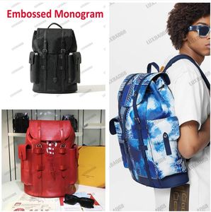 YK Christopher Mm Bolsa de mochila Diseñador de hombres Nigo mochilas Nigo 3D Pintos pintados Impresión de gran capacidad Yayoi Kusama 2023 Backcho de la computadora portátil Bolsa al aire libre para hombres