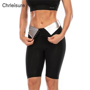 Chrreisure Shorts Dames Training Fitness Training Hoge Taille Gym Body Shaper Sweat Slimming Sauna Effect Running Short 210722