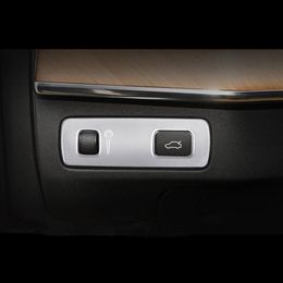 Garniture de bouton de commutation de coffre de réglage de luminosité d'instrument d'abs de chrome pour Volvo XC90 S90 V90CC 2016-18288C