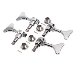 Chrome Bass Guitar Tuning Pegs Machine Heads Tuners pour Ibanez Remplacement 2L2R2105641083377