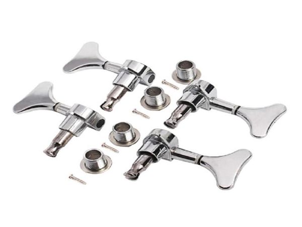 Chrome Bass Guitar Tuning Pegs Machine Heads Tuners pour Ibanez Remplacement 2L2R2105648861444