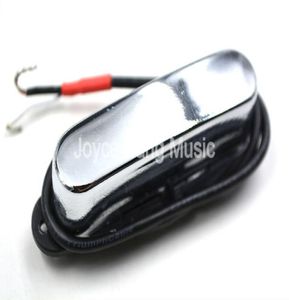 Chrome Pickup de bobine unique à cou fermé pour les pick-ups de guitare électrique de style Fender5232765