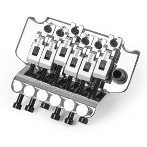 Pont de système de trémolo à double verrouillage Chrome Floyd Rose pour pièces de guitare électrique